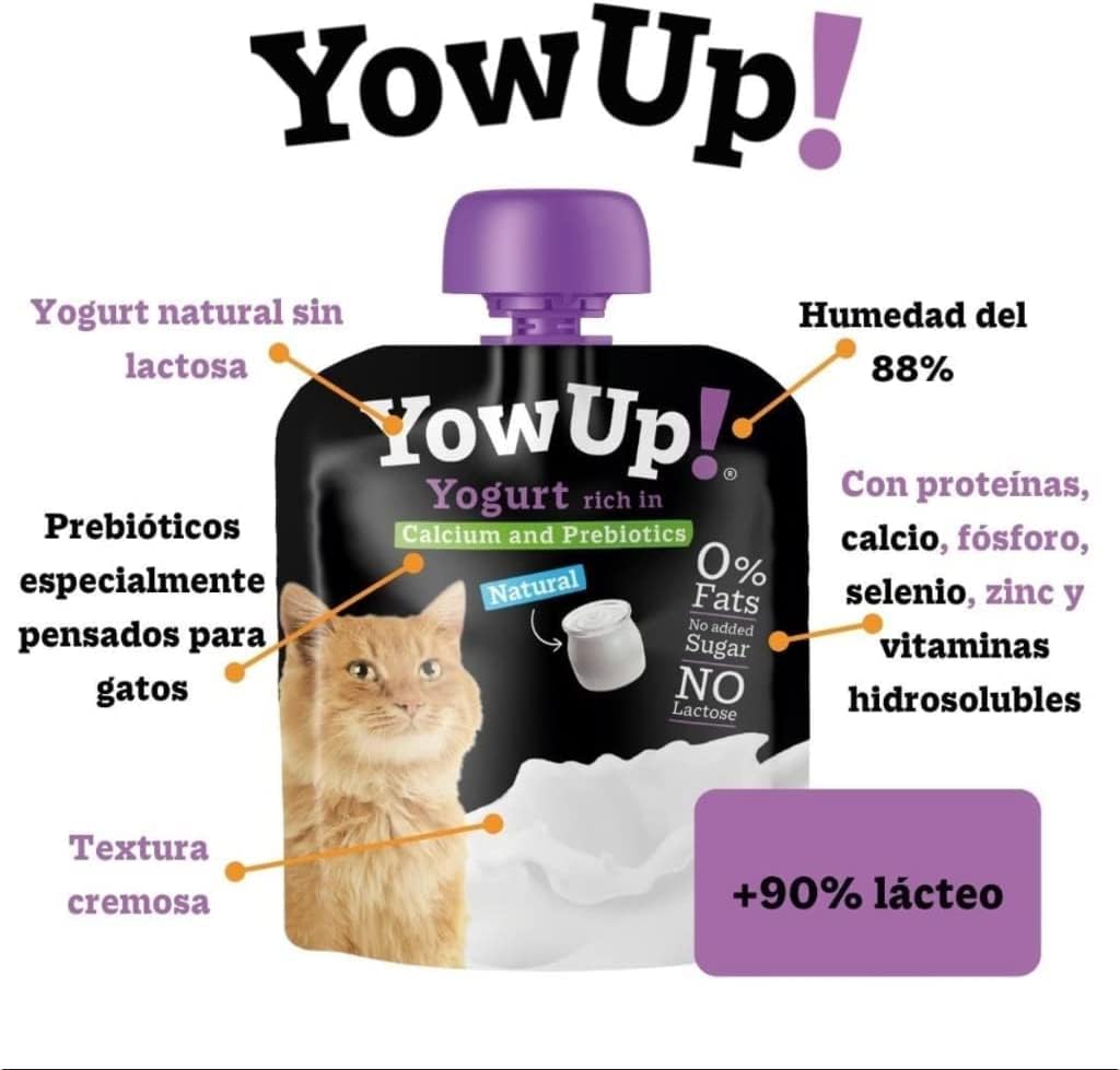Yowup! Cat Prebiotic Yogurt Pouch - Natural Digestive Aid 85g