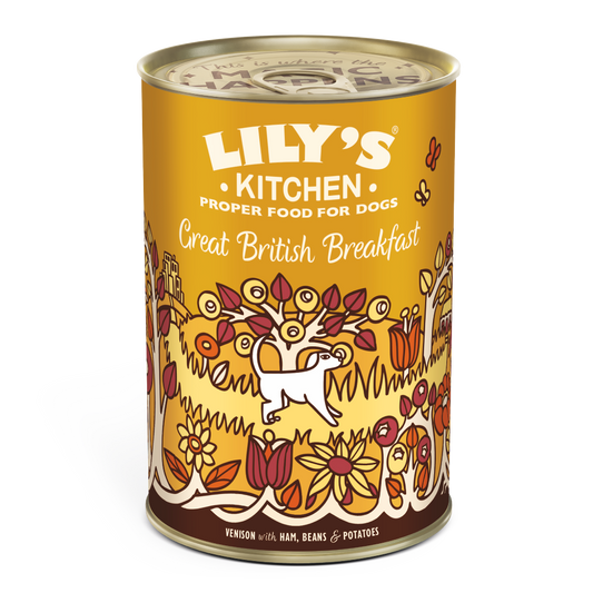 Lily's Kitchen Dog Tin Great British Breakfast 400g