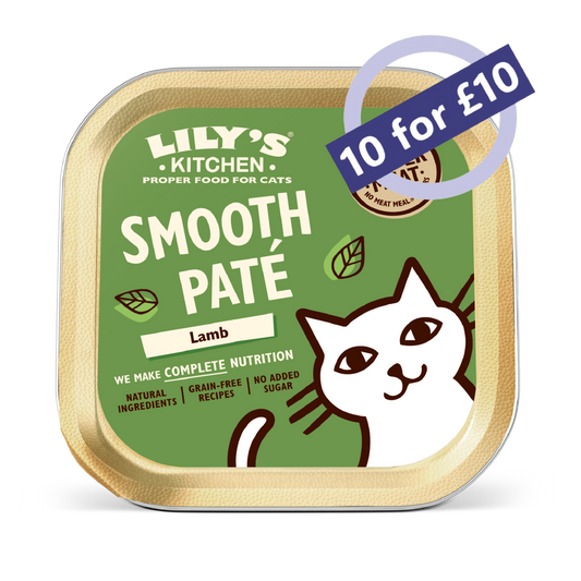 Lily's Kitchen Cat Tray Smooth Paté Lamb 85g