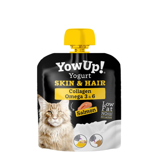 Yowup! Cat Skin & Hair Yogurt Pouch - Fish Oil & Collagen 85g