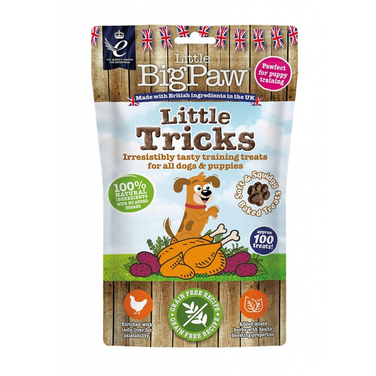 Little Big Paw Little Tricks Training Treats for Dogs 90g