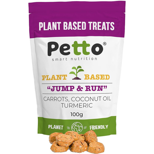 Petto Dog Treats “Jump And Run” Plant Based 100g
