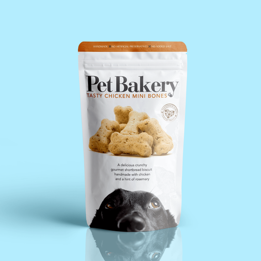 Pet Bakery Dog Treats Tasty Chicken Mini Bones 190g