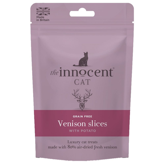 The Innocent Cat Treats Venison Slices 70g