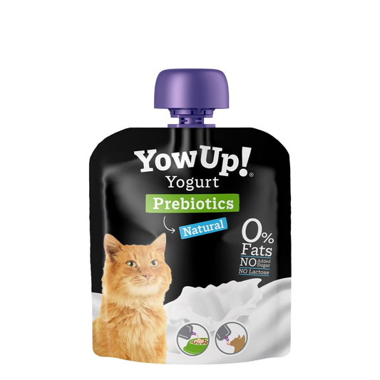 Yowup! Cat Prebiotic Yogurt Pouch - Natural Digestive Aid 85g