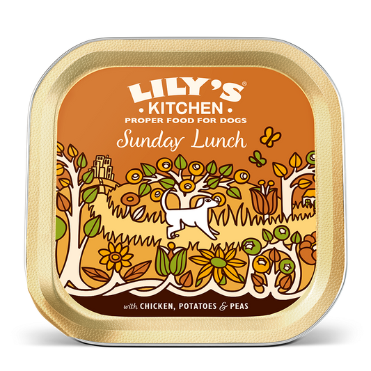 Lily's Kitchen Dog Tray Sunday Lunch 150g