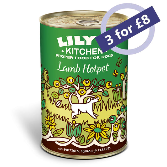 Lily's Kitchen Dog Tin Lamb Hotpot 400g