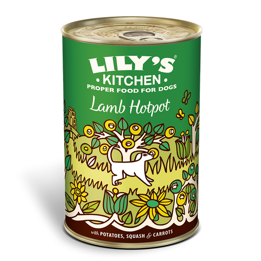 Lily's Kitchen Dog Tin Lamb Hotpot 400g