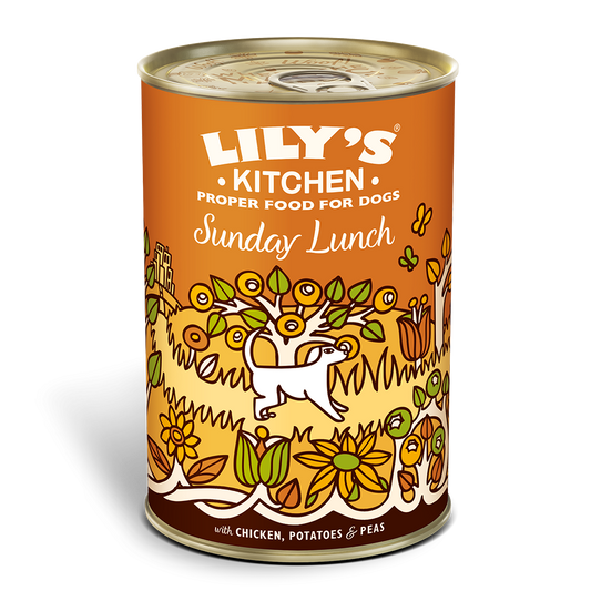 Lily's Kitchen Dog Tin Sunday Lunch 400g